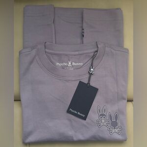 Psycho Bunny Kids Lavender Crew Neck T-Shirt